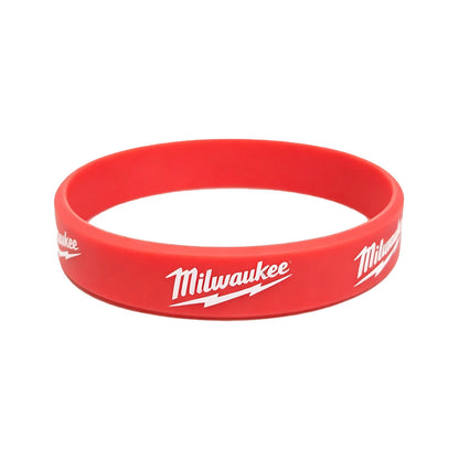 Braccialetto Sportivo in Gomma Milwaukee Tool Decor per Coppie, Basket e Fitness