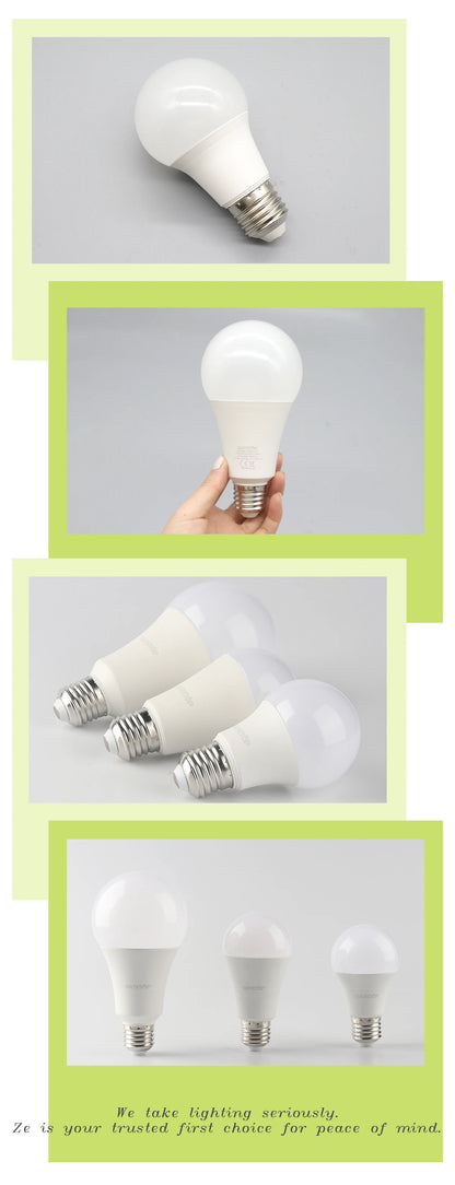Confezione da 1-10 Lampadine LED 15W 120V 220V 3000K 4000K 6000K Luce Diurna CRI80 Senza Sfarfallio per Illuminazione Domestica Camera da Letto