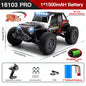 ZWN 1:16 70KM/H o 50KM/H Auto RC 4WD con LED, Auto Telecomandate ad Alta Velocità, Monster Truck da Drift per Bambini Vs Wltoys 144001 Giocattoli
