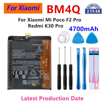 100% originale BM4M BM4N BM4Q BM4R BM55 BM4V BM52 BM4K BM4H BM4F BP42 BN61 BN62 batteria per Xiaomi Mi 11 Lite/11 Pro/11 Ultra