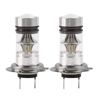 2 pezzi H4 H7 100W LED luci per auto lampadina super luminosa a bassa temperatura faro per auto di marcia diurna guida fendinebbia accessori auto