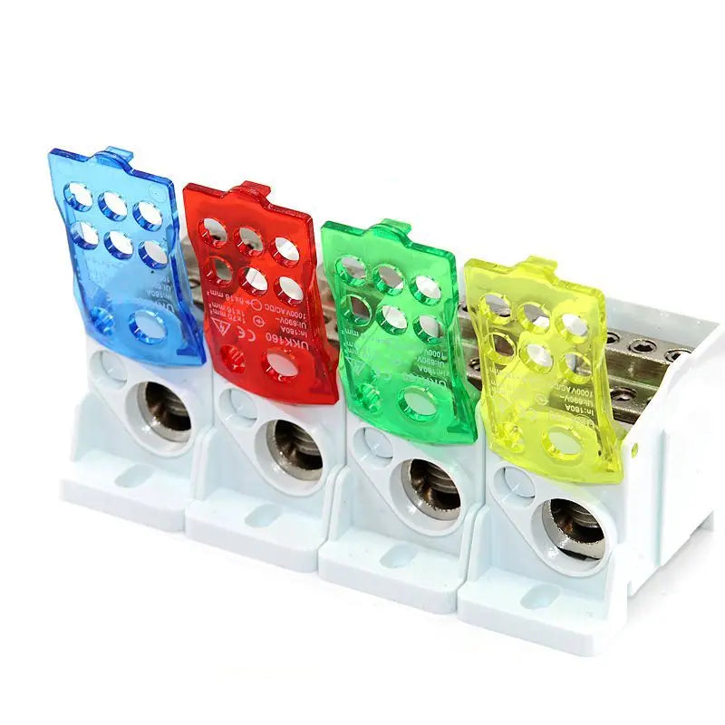 Elettrico Split Morsettiera su Guida Din Scatola di Giunzione Cavo di Alimentazione Connettore Elettrico UKK80A 125A 160A 250A 400A 500A