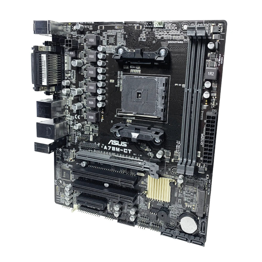 Scheda madre ASUS A78M-CT M-ATX AMD A78 Chipset FM2+/FM2 DDR3 32GB SATA3 DVI-D VGA per AMD Athlon X4/A series