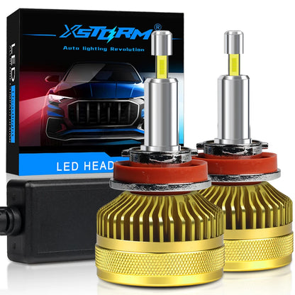 XSTORM H7 Lampadine LED per Fari H1 H11 9005 Luci LED 200W 60000LM 6000K Fari Auto Canbus Senza Errori Abbaglianti/Anabbaglianti Lampada Auto