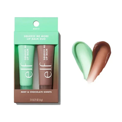 Set di lucidalabbra alla frutta della marca Fashion Elf: balsamo labbra al gusto di menta, cioccolato, mango e anguria, lucidalabbra idratante a lunga durata, cosmetici.