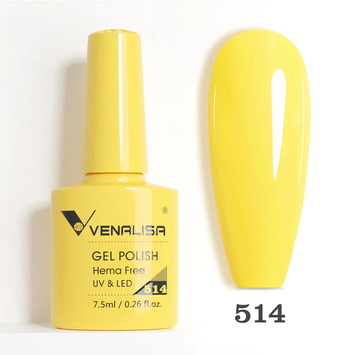 VENALISA Smalto gel per unghie da 7,5 ml Sparkle Glitter Diamante Brillante Colori estivi Semi permanente Soak off Vernice gel per unghie UV LED