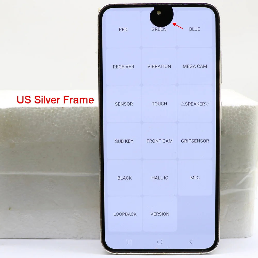 Display AMOLED ORI 120Hz per Samsung Galaxy S23 S911 S911D S911B/DS, Schermo LCD Digitale Touch di Ricambio