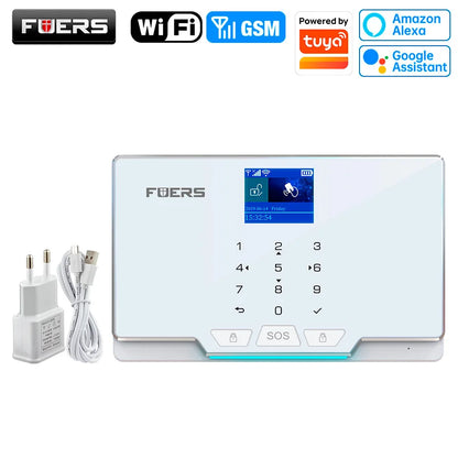 Sistema di Allarme di Sicurezza Wireless G20, GSM WIFI, Compatibile con il Sistema Tuya Smart Home per Casa Intelligente, Controllo Remoto tramite App Smart Life