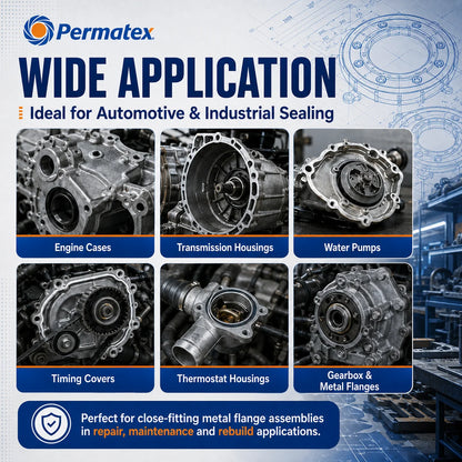 Permatex 51531 Sigillante Anaerobico per Flange 50ML, Guarnizione Liquida Resistente all'Olio per Motori, Trasmissioni e Flange Metalliche