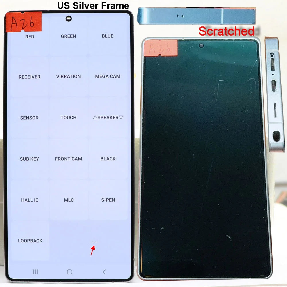 Display SUPER AMOLED S25 Ultra con Difetti per Samsung Galaxy S25 Ultra S938 SM-S938B S938U, Gruppo Schermo LCD e Touch Screen