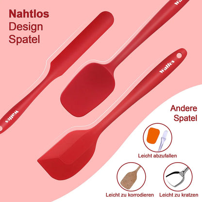 Walfos 5 Pz/set Spatola In Silicone Antiaderente Cottura Della Pasticceria Spatola In Silicone Resistente Al Calore Utensile Da Cucina Strumento di Cottura