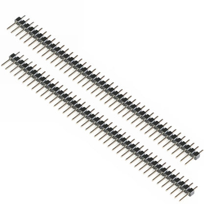 Connettore a pin singolo da 2,54 mm per scheda PCB con pin header da 2/3/4/5/6/8/10/12/20/40 pin per Arduino