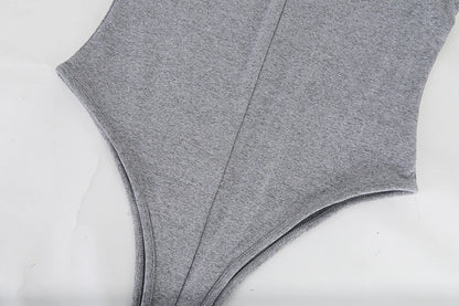 Body con colletto alla coreana con cerniera Donna Manica lunga Spazzolato Abiti invernali con fondo Sexy Streetwear Body Shaper Body pancia piatta