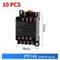 10 pz per relè di controllo miniaturizzati all'ingrosso piccolo relè intermedio AC 12V DC C24 AC220 HH52P HH53P HH54P HH62P HH63P HH64P