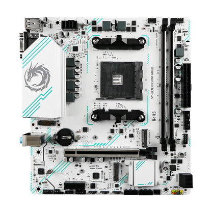 Scheda madre da gioco SOYO AMD B550M USB3.0 PCIE3.0 M.2 NVME Dual Channel DDR4 AM4 Socket supporta CPU Ryzen 5500 5600 5700X
