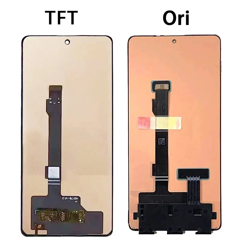 Display AMOLED per Redmi Note 12 Pro+ 12Pro Plus, per Xiaomi Redmi Note 12 Pro 5G 22101316C, Schermo LCD con Touch Screen e Digitalizzatore