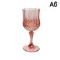 1Pc 220ml Bicchieri Da Vino Del Partito di Plastica Calice di Champagne Cocktail Flauti Tazza Calice di Birra Tazze di Whisky per Banchetti Matrimonio Tostatura