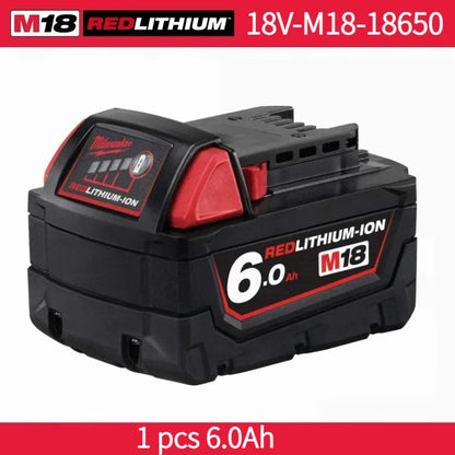 Nuova Batteria Milwaukee M18 8.0Ah ad Alta Potenza 18V Ricaricabile agli Ioni di Litio per Utensili Elettrici Cordless Milwaukee M18 Batteria 8Ah