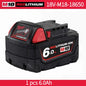 Nuova Batteria Milwaukee M18 8.0Ah ad Alta Potenza 18V Ricaricabile agli Ioni di Litio per Utensili Elettrici Cordless Milwaukee M18 Batteria 8Ah