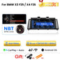 Mekede, autoradio Android da 8,8 pollici, stile originale, con CarPlay wireless e Android Auto, sistema multimediale per BMW X3 F25 e X4 F26 (2014-2016), sistema NBT, 4G LTE, WiFi, Bluetooth, navigazione GPS, lettore video 4K