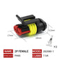 20/50/100 Set 1.5 Serie AMP Automobile Connettori 1/2/3/4/5/6 Pin Super Sigillo Impermeabile Cavo Elettrico connettore PA66 Nylon