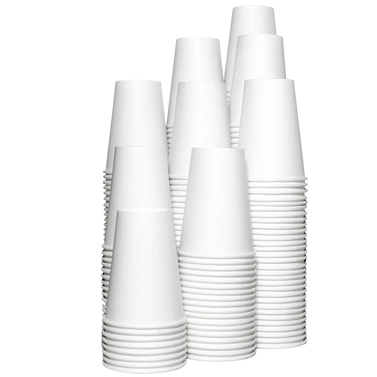 Bicchieri di carta usa e getta da 50/500/1000 pezzi, 210 ml, bicchieri di carta monocolore, bicchieri di carta per caffè e latte, bicchieri di carta per bevande calde, articoli per feste