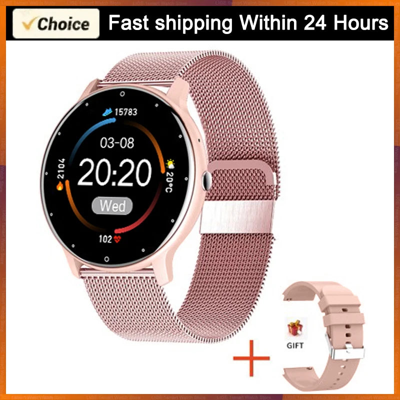LIGE 2026 Smart Watch donna uomo donna regalo Sport Fitness uomo orologi cardiofrequenzimetro Smartwatch impermeabile per Android IOS