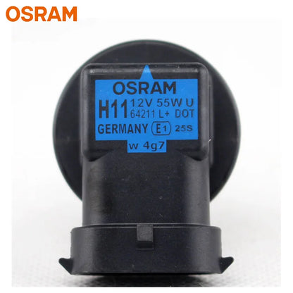 OSRAM 2 pz H11 12 V 55 W 3200 K 64193 PGJ19-2 Linea Originale Pezzi di Ricambio Faro Auto Standard Alogeno Fascio Alto Basso Germania, Coppia