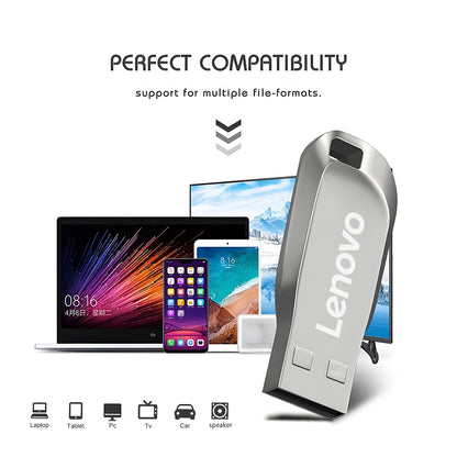 Chiavetta USB 3.0 Lenovo 512GB 256GB 64GB Mini Portatile 1TB 128GB per PC Laptop Desktop Backup Dati