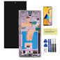 S23 Ultra Assemblea di Schermo per Samsung S23 Ultra S918 SM-S918B SM-S918U Display LCD Touch Screen Digitale Con Sostituzione del Telaio