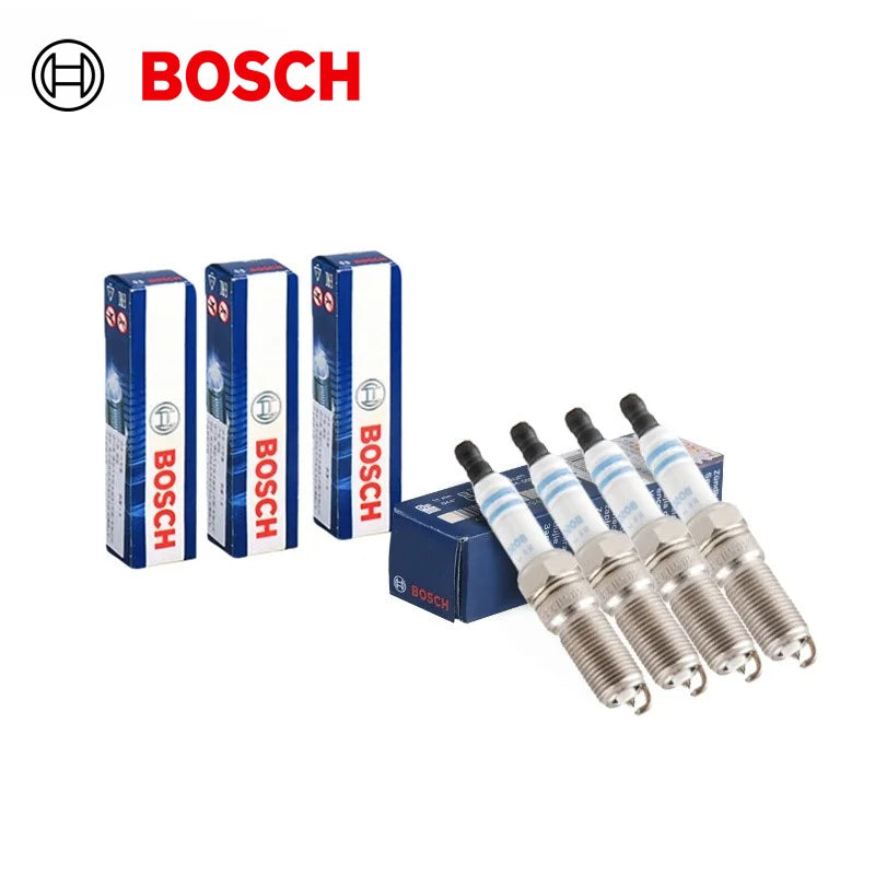 4 candele Bosch a doppio iridio HR8NII332X per FORD Mondeo Mk4 Saloon, per MAZDA 3 Hatchback (BK/BL) e 6 Saloon (GG)/Hatchback
