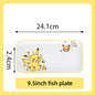 Set di Stoviglie in Ceramica Pokemon SHUNXIANG, Ciotole e Piatti con Motivi Cartoon, Set per Cena, Insalata e Pasta, Adatti al Microonde