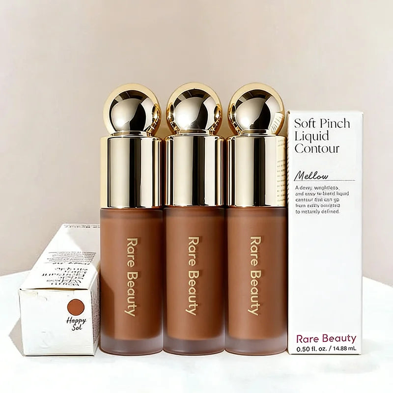 Rare Beauty Soft Pinch Liquid Bronze Contour Stick: Bronzer Liquido Morbido a Lunga Durata, Ombretto Naso Naturale, Impermeabile, Illuminante, Strumento per Trucco Viso 3D