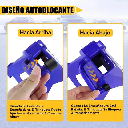 Supporti per Assali in Acciaio Robusto per Auto e Furgoni, Altezza 29-43cm, Set da 2 Pezzi, Capacità 3 Tonnellate