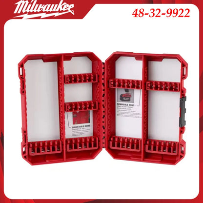 Kit di Punte per Trapano a Impatto Milwaukee Heavy-Duty, Attacchi Esagonali da 1/4", Punte Magnetiche Organizzate in Custodia Portatile