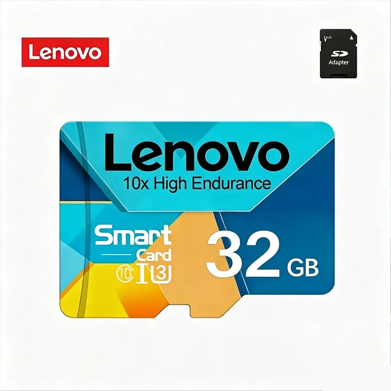 Scheda Micro SD ad alta velocità Lenovo 1TB 512GB Supporta 4K Ultra HD 128GB 64GB 256GB Memoria Flash per Drone Telefono Telecamera di Sicurezza CCTV