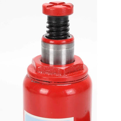 Martinetto idraulico a bottiglia da 5 tonnellate – Sollevatore verticale per riparazioni auto e sollevamenti pesanti, altezza minima 180 mm, altezza massima 355 mm, altezza di sollevamento 115 mm, peso leggero 2,7 kg, strut