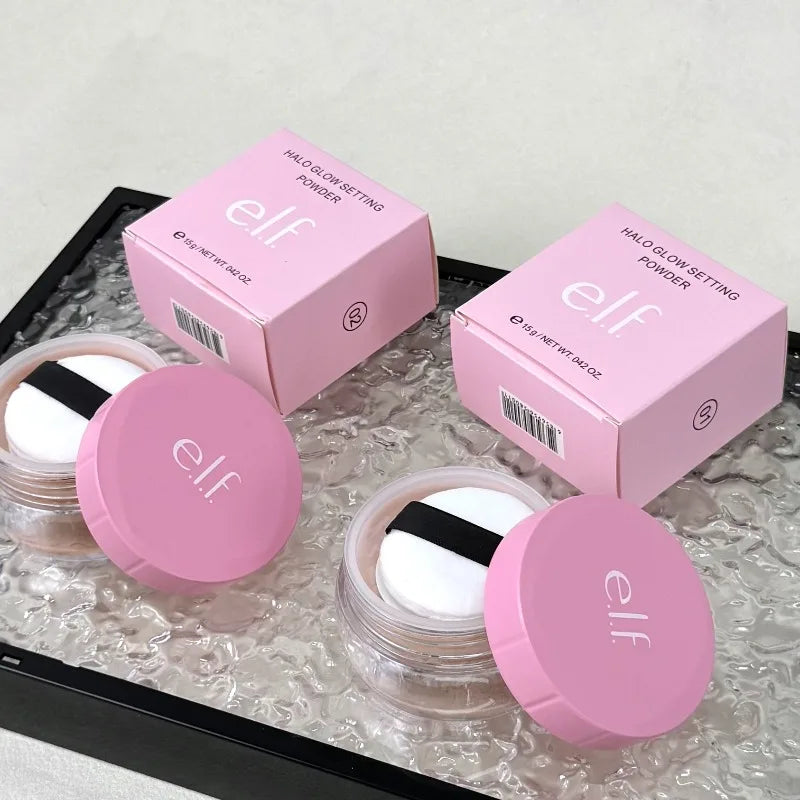 Ultimo Modello di Primer Verde Multi-effetto Elf Brand, Essenza Liquida Illuminante e Idratante, Cosmetico in Polvere Libera