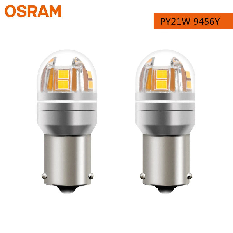 OSRAM Aggiornamento Luce di segnalazione a LED S25 P21W PY21W P21/5W LEDriving SL Advance 1156 1157 LED Lampadina fendinebbia per auto Posizione freno Lampada stop 2X