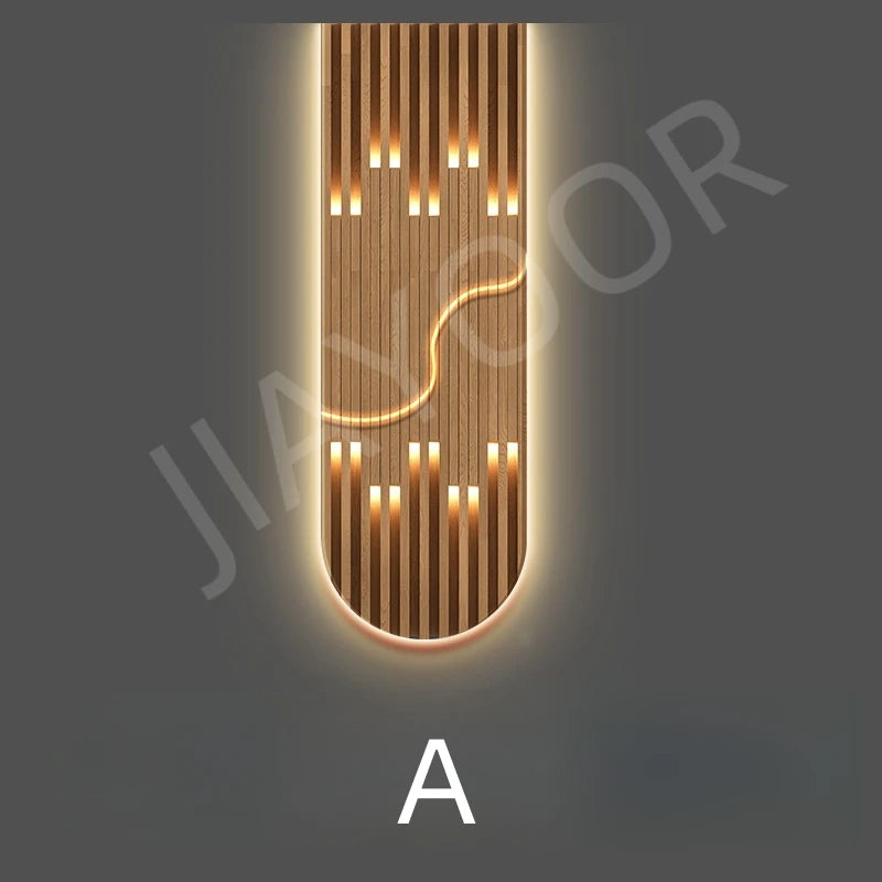 Lampada da parete moderna a LED di lusso Decorazione domestica Luce murale astratta Corridoio Soggiorno Lustro Pittura sospesa di fascia alta