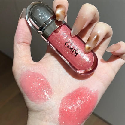 KIKO Milano 3D Hydra Lip Gloss Effetto Specchio, Volumizzante, Non Appiccicoso, Idratante, Lucidalabbra Liquido, Impermeabile, Lunga Durata, Trucco Labbra
