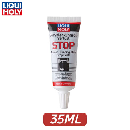 LIQUI MOLY 1099 Power Steering Stop Leak – Silenzia i rumori, ferma la perdita di olio, ripristina gli sigilli, concentrato 35ML