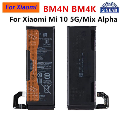 100% batteria originale BM4N 4680mAh per Xiaomi Mi 10 5G BM4N batterie di ricambio per telefono di alta qualità + strumenti