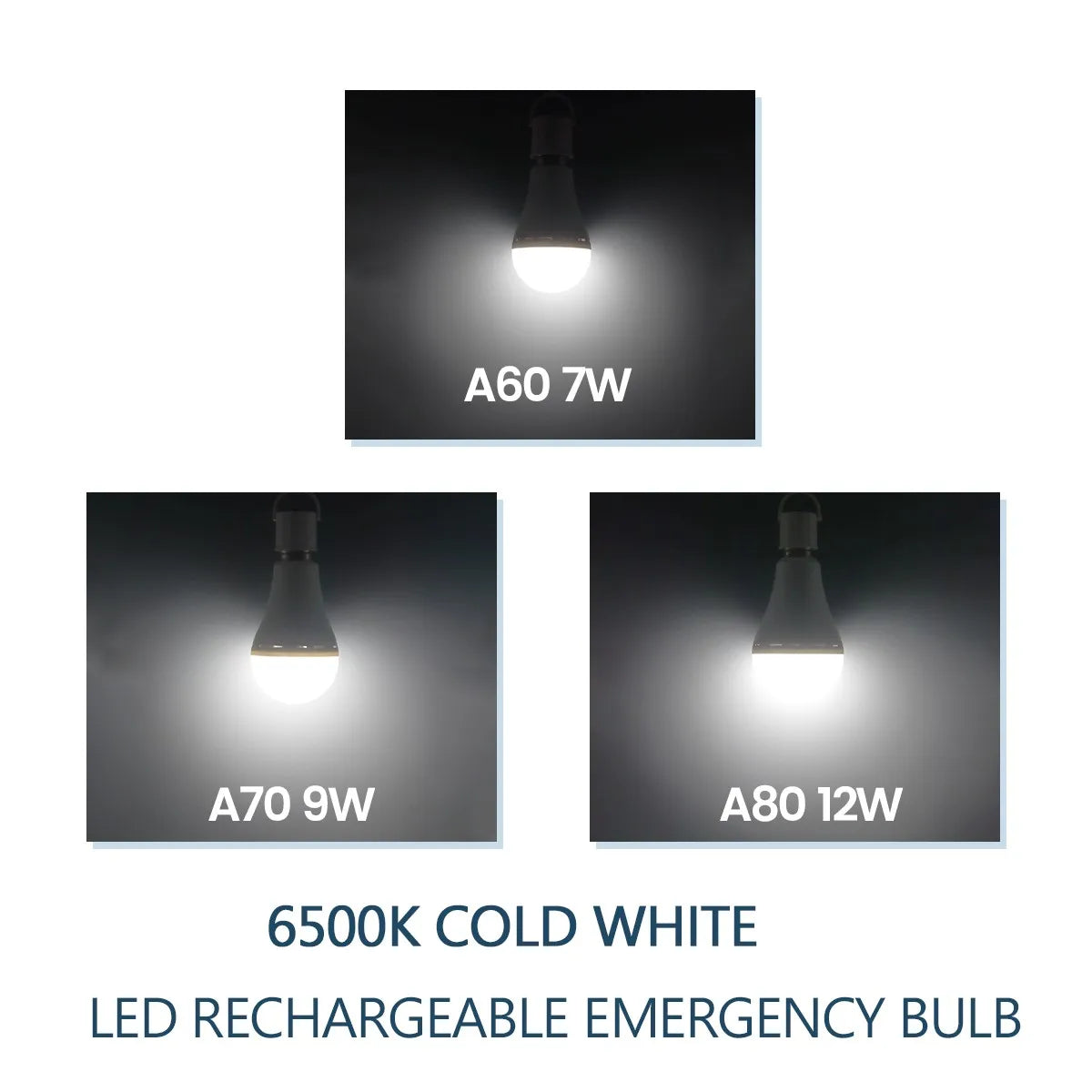 1-10 pezzi lampadina a LED ricaricabile AC100-240V E27 7W 9W 12W lampadina di emergenza per energia domestica campeggio esterno portico lampade da giardino