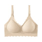 Reggiseno per Allattamento per Donne in Gravidanza con Supporto Morbido Senza Cuciture, Apertura con Un Solo Tocco, Comodo Reggiseno Post-Parto