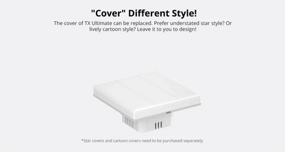 Sonoff TX Ultimate SONOFF T5 Sonoff Interruttore da parete 86/120 Accesso completamente touch Bordo luminoso a LED Multi-sensoriale tramite Alexa Home Smartthings