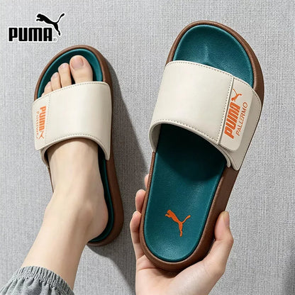 25/5000 Sandali sportivi PUMA per uomo e donna, nuovo stile estivo, adatti per uso domestico, all'aperto e in spiaggia, infradito 404838-01