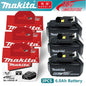 Batteria Originale Makita 18V 6Ah con Indicatore di Carica, Batteria Ricaricabile Makita BL1830 BL1840 BL1850 per Utensili Elettrici