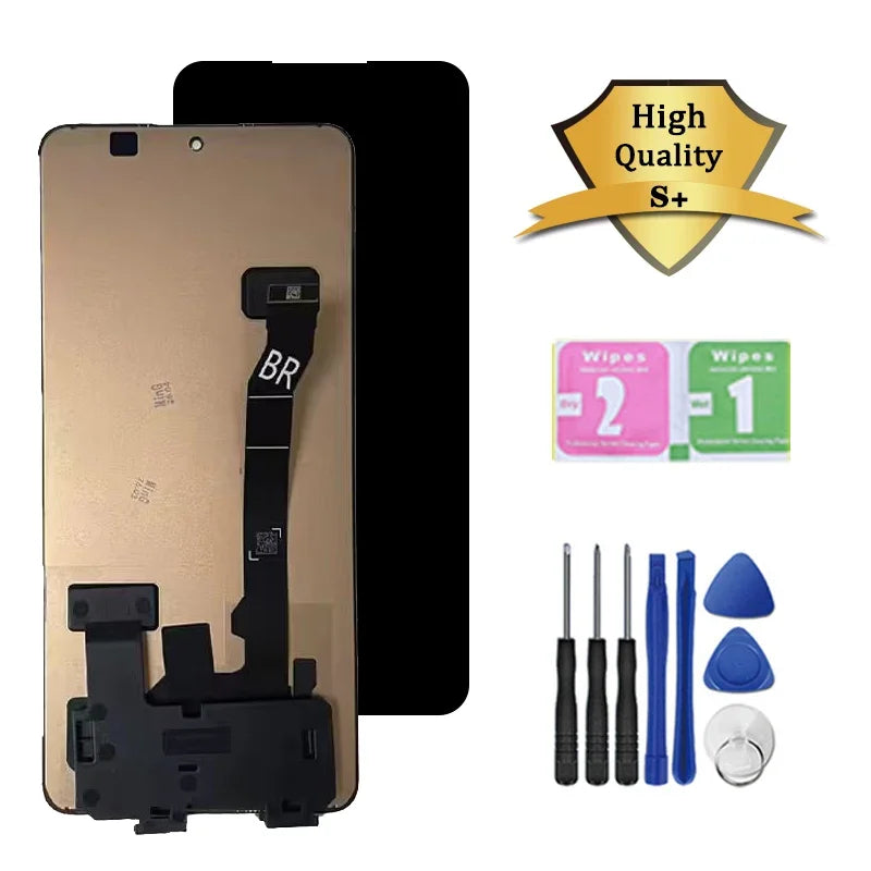 6.67 "AMOLED Per Xiaomi Poco X7 Pro Display Lcd Touch Screen Digitizer Assembly di Ricambio Per PocoX7 Pro 2412DPC0AG Display