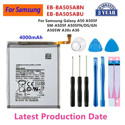 Batteria EB-BA907ABY EB-BA520ABE per Samsung Galaxy S10 Lite A71 5G A90 A80 A9S A20E A10E A7 A8 Plus A5 Edition A50